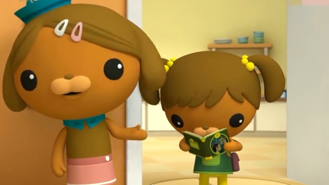 很擅长观察和寻找线索的卡西西,一下就看出呱唧性格鲁莽但很勇敢