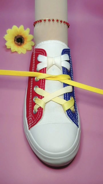 个性六孔系鞋带,好看