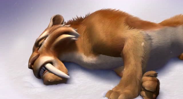 剑齿虎为了救这个小宝宝不惜和同伴对抗