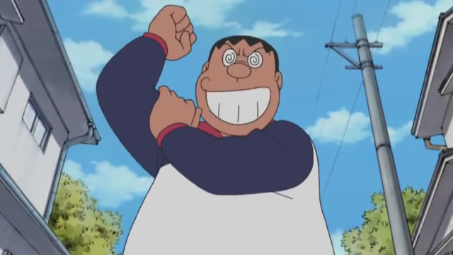 哆啦a梦:大雄和机器猫扮成狸猫,以为胖虎会害怕,结果却被揍了