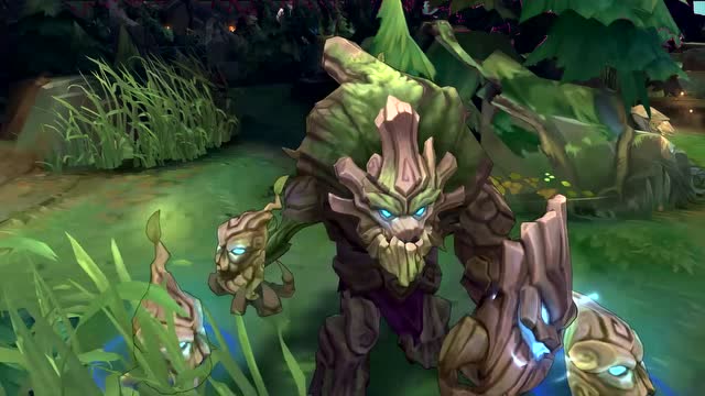 英雄联盟音乐:《扭曲树精-茂凯 vs 翠神-艾翁》,游戏视频mv!