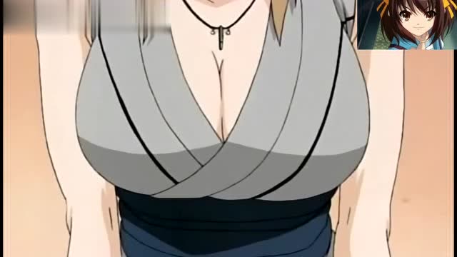 鸣人见纲手喊姐姐,特意观察胸前怀疑,被纲手嘲讽一波