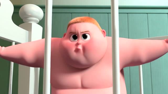 宝贝老板:小胖子宝宝正在开心的跳着舞,收到小老板的通知立马变脸