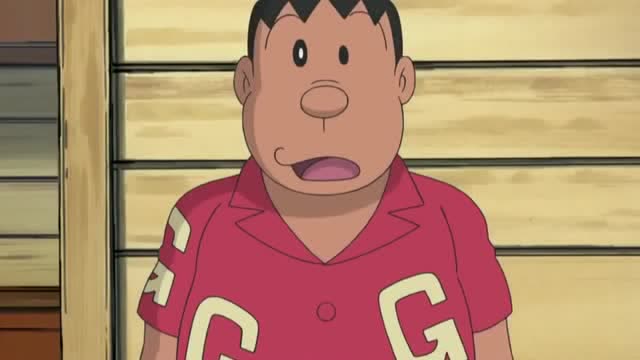 新哆啦a梦:胖虎要唱歌,幸亏大雄和机器猫找来了他妈妈