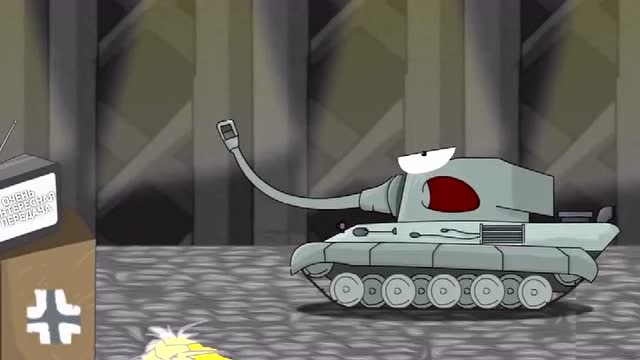 坦克世界游戏:巨鼠和德系利维坦战斗