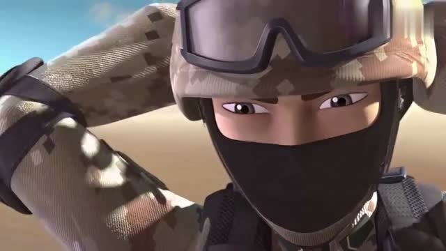 尚誉和顺溜二人在沙漠中都戴上了口罩,高超很疑惑