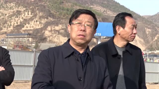 视察绥德钰城地产项目