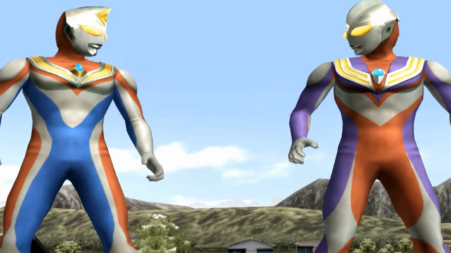 这头怪兽实力太强了,迪迦和戴拿奥特曼联手才将它打败