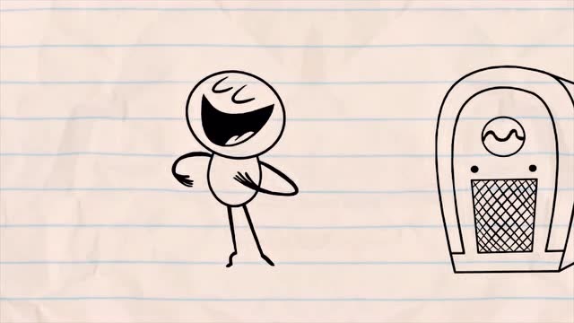 搞笑铅笔画小人:凡事别得瑟,笑到最后的人才笑得最好