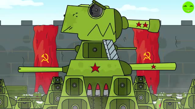 坦克世界动画:可爱的kv44
