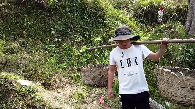 春天是耕种的季节,小伙来山里干农活,带你体验大山里的生活