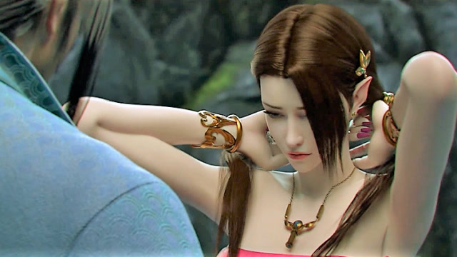 斗破苍穹蛇女小蝶只想和海波东在一起二人互换定情信物