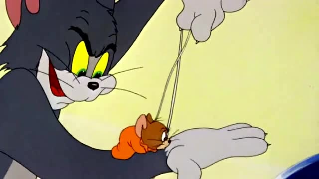 猫和老鼠:杰瑞被做成鱼饵,在水里被鳄鱼追赶,太惨了