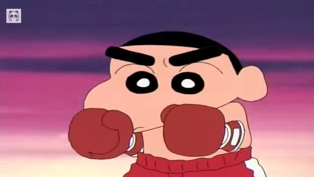 蜡笔小新的高中生活:热血拳击手小新,为了赢得比赛每天拼命训练