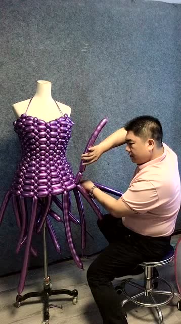 气球衣服,觉得好看爱心点点,谢谢大家观看.
