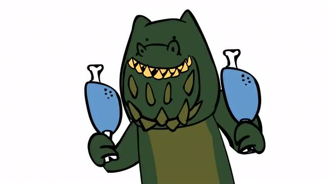 怪物猎人第4系列爆笑动画好美味的肉