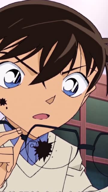 名侦探柯南:不戴眼镜时的柯南,好帅