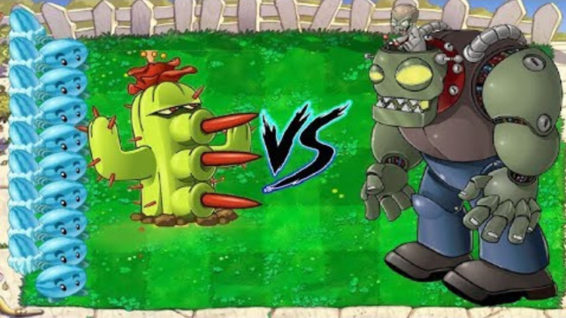 仙人掌与西瓜投手一起出场战力如何?僵尸博士:打不过打不过