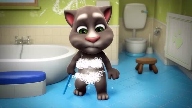 汤姆猫:洗澡无敌香皂