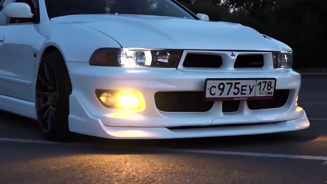 稀有孤品三菱鲨鱼头旅行车 mitsubishi legnum vr4