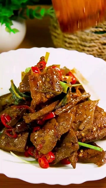 猪肝红烧大法,味道堪比鹅肝