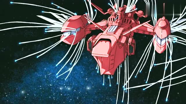 《高达》强袭自由与无限正义,搭载机动要塞流星后火力无敌!