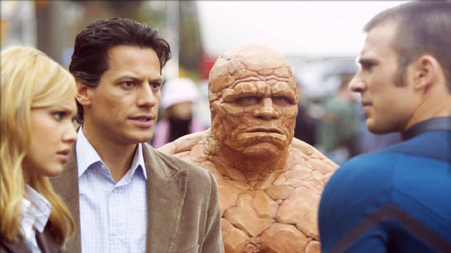 《神奇四侠》幕后,剧组重建200英尺布鲁克林大桥,石头人居然是真人