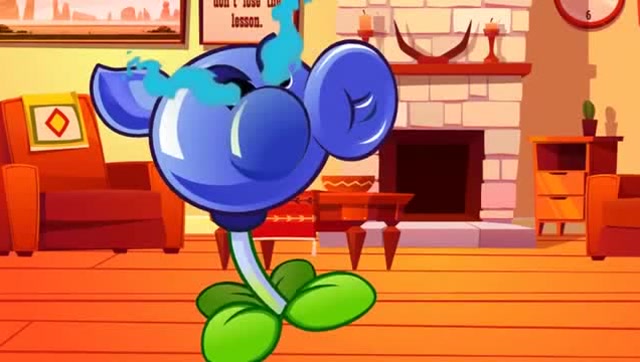 植物大战僵尸,蓝色豌豆