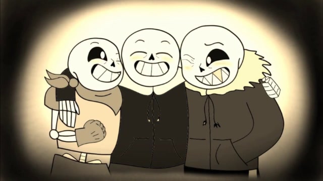 传说之下:传说中的搞笑sans三兄弟,你最喜欢哪一个?