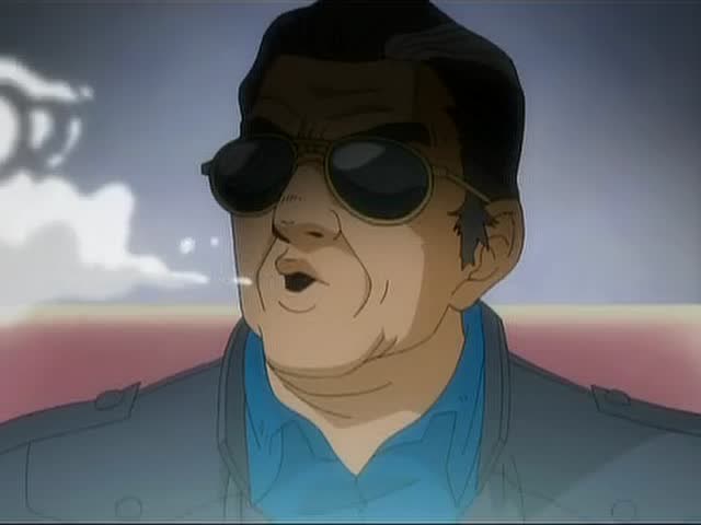 动漫版本黑社会开会,一人呼百人应,黑社会老大真是威风!