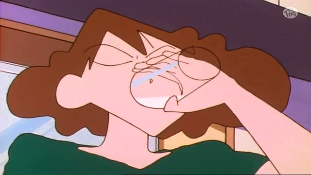 蜡笔小新:便秘了五天的妈妈喝完冰牛奶后终于等来想上厕所的感觉