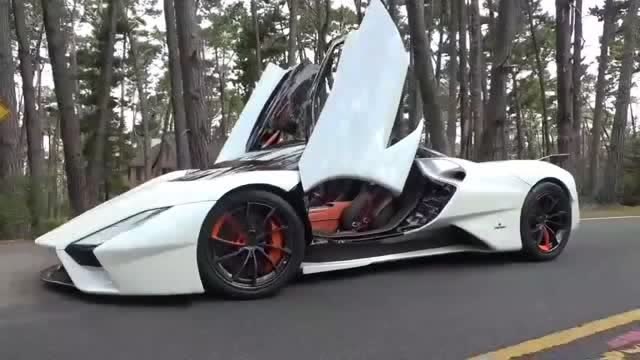 西尔贝tuatara超级跑车,速度可比布加迪!