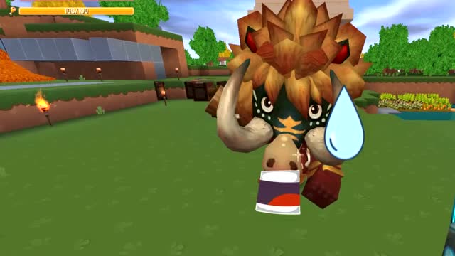 迷你世界二狗子:二狗把猪圈建在树上,树下安装了陷阱,还敢偷猪吗