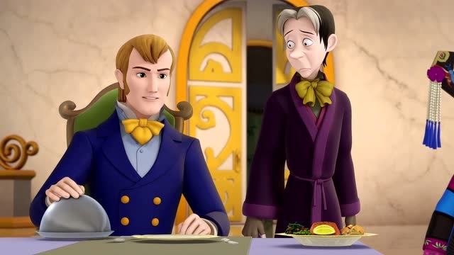 小公主苏菲亚赛克巫师的魔法失灵了在宴会上出尽洋相