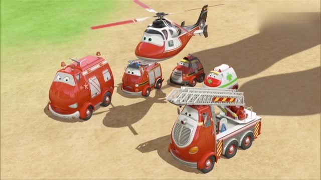 勇敢的消防车雷恩:你还是从前的少年没有一丝丝改变!