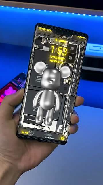 投影是特效,裸眼3d壁纸,真的很惊艳!