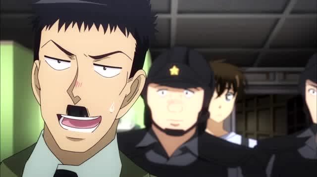 怪盗基德-中森警官的领带,成为了快斗的突破点