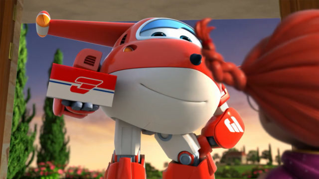 超级飞侠:乐迪送包裹来了,小女孩期待好久了