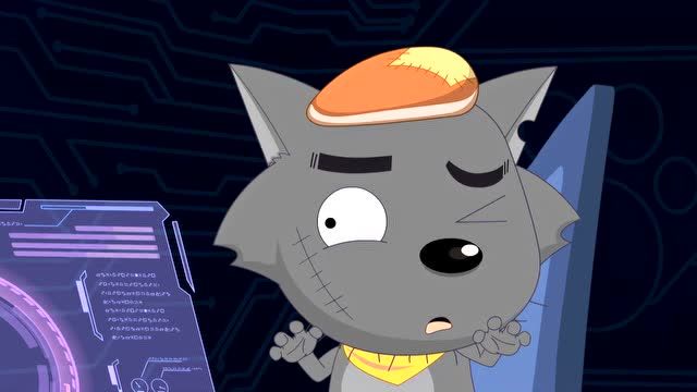 喜洋洋:灰太狼把嘻哈火车变小,结果烟雾也把天狼号变小了!