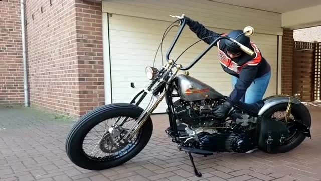 骑这个车的姿势,整个一个大猩猩,胳肢窝凉快!