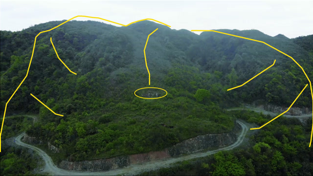 龙虎两边缠抱格局开阔地势锦上添花顶级的风水宝地