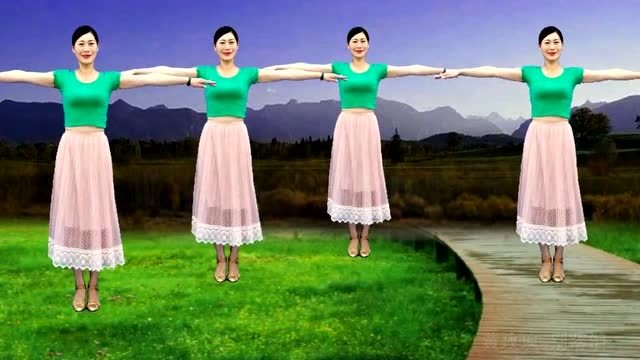 热门三步踩广场舞《黄玫瑰》韵律优美,醉人好听好看!