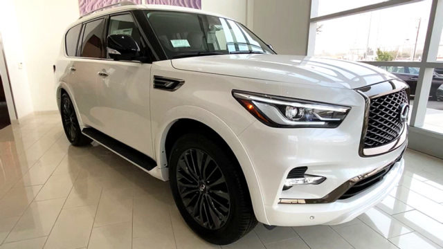 2021款英菲尼迪qx80到店配置全新升级买不买宝马x7自己想