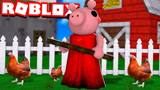 Roblox农场逃生：我变成了小猪佩奇！这个农场太危险了！