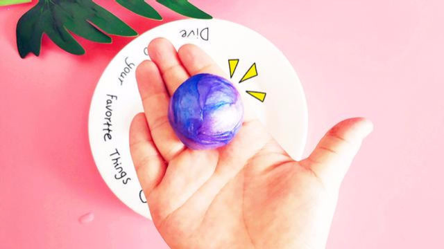 考验想象力到了,用水晶土diy液体玻璃,无硼砂自制梦幻星球