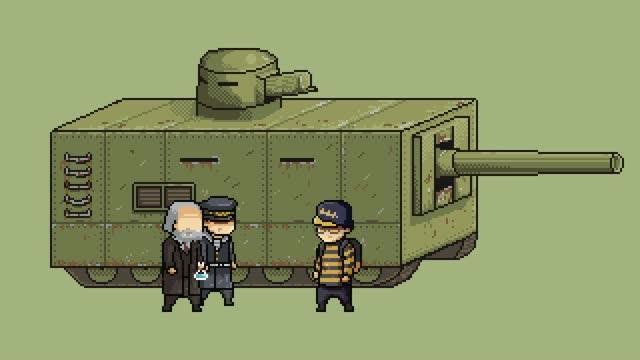 一战俄国的门捷列夫坦克简单粗暴的钢铁巨兽