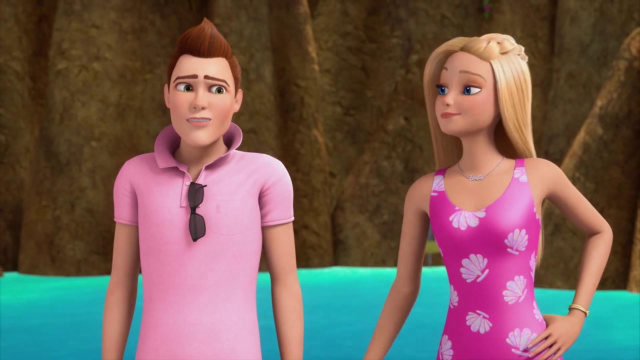 芭比梦幻屋:特雷不会游泳,这下他糗大了,特雷该怎么办呀