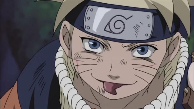 火影忍者:大蛇丸版鸣人,舔舌头的样子充满邪气