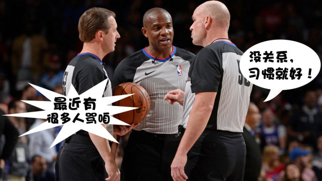 nba裁判都啥水平?假摔,6打5装眼瞎,摸下屁股竟惨遭驱逐!