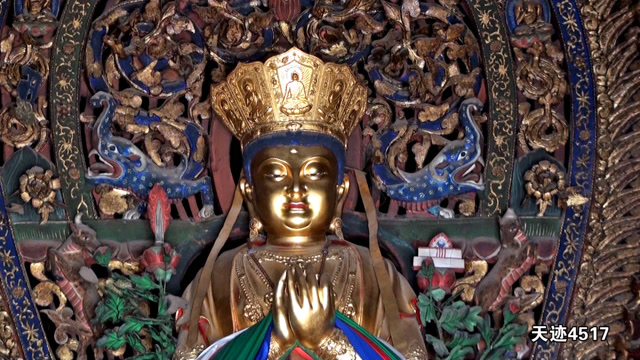 世界遗产五台山:罗睺寺 为纪念释迦牟尼的儿子而建的寺庙